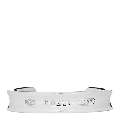 Tiffany Sterling Silver 1837 Cuff Bracelet 1 of 4