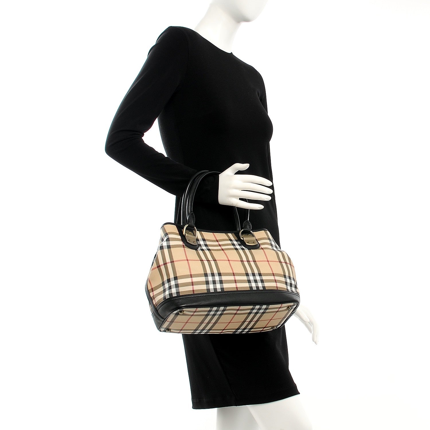 Burberry House Check Tote Black 2 of 8