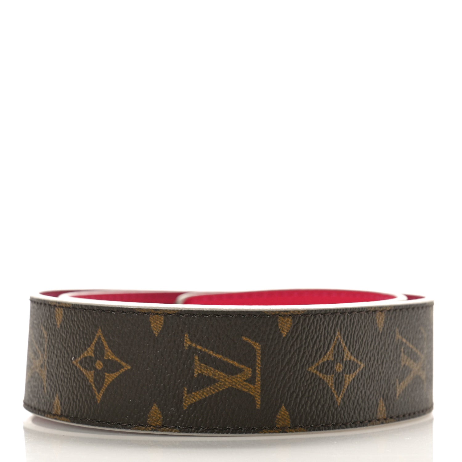 Louis Vuitton Monogram Bandouliere Shoulder Strap Hot Pink 2 of 5