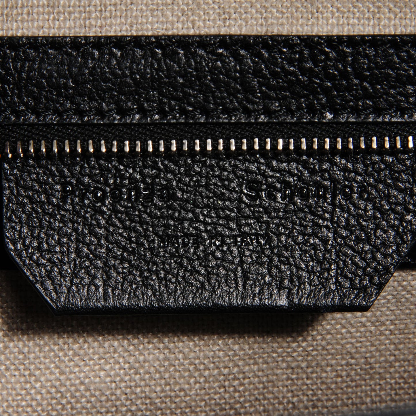 Vacchetta Calfskin Small PS13 Satchel Black
