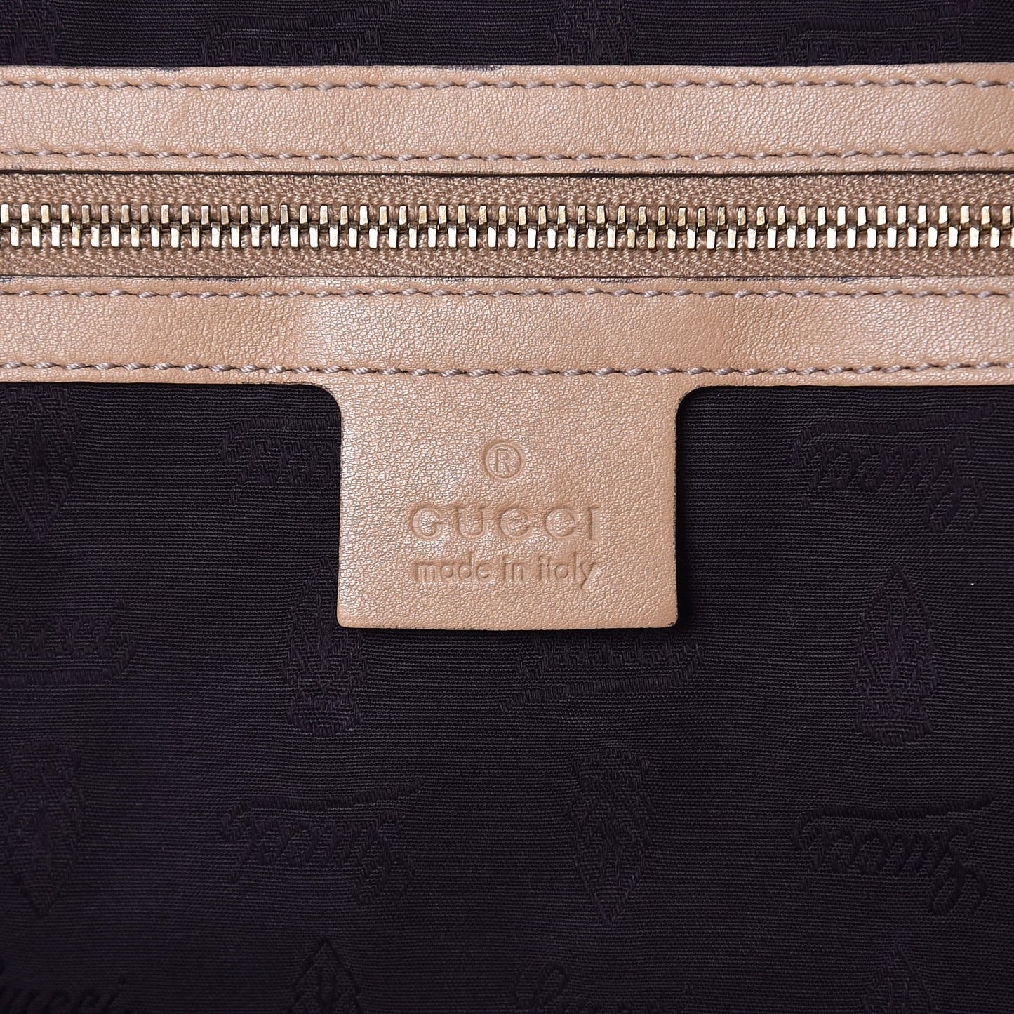 Guccissima Large Tassel Tote Beige