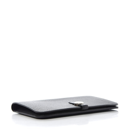 Hermes Togo Dogon Duo Wallet Black 5 of 7