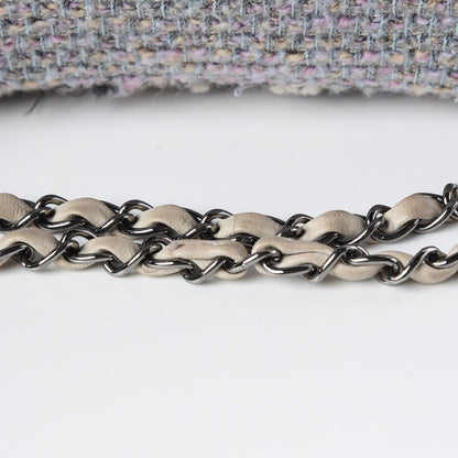 Chanel Tweed Medium Fantasy Flap Grey 10 of 11