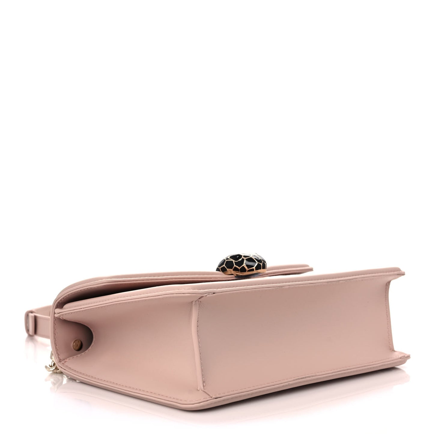 Nappa Quilted Calfskin Serpenti Forever Diamond Blast Shoulder Bag Crystal Rose