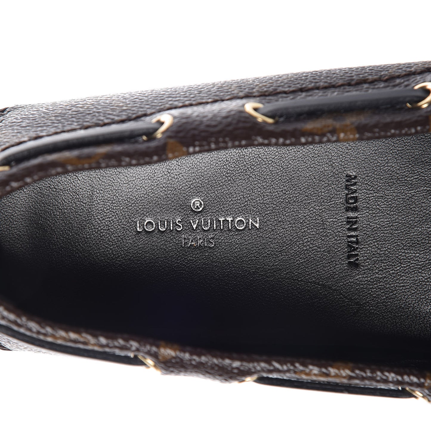 Patent Monogram Gloria Loafers 38