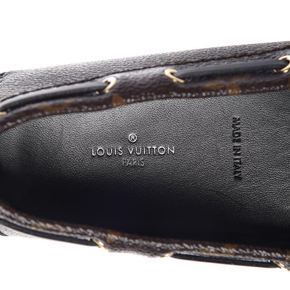 Louis Vuitton Patent Monogram Gloria Loafers 38 6 of 7