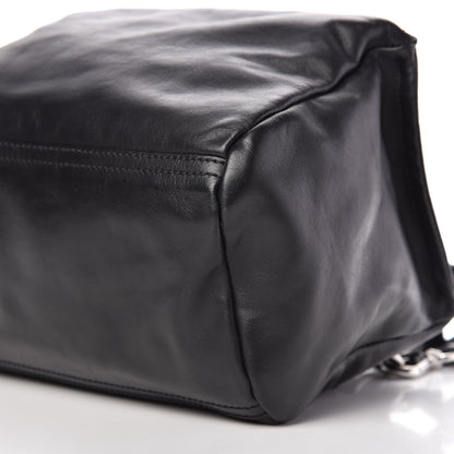 Givenchy Calfskin Medium Pandora Logo Strap Black 7 of 10