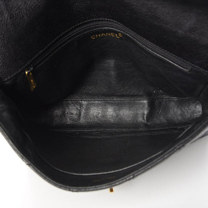Chanel Caviar Quilted Medium Single Flap Black 5 of 15