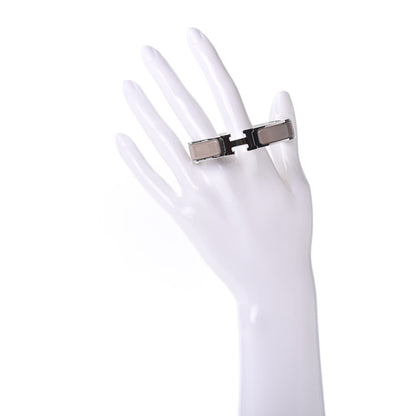 Hermes Enamel Narrow Clic Clac H Bracelet PM Marron Glace 2 of 7
