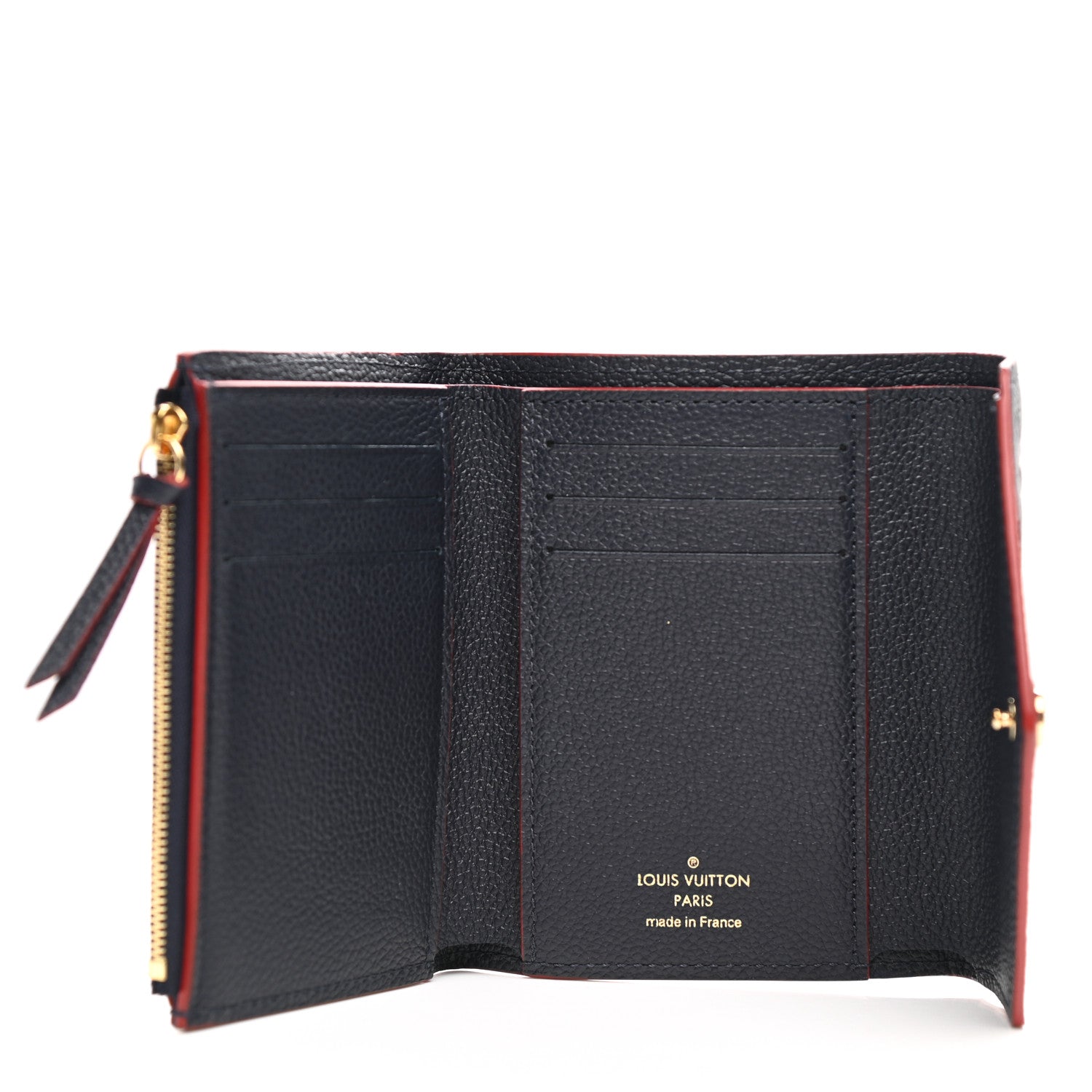 Louis Vuitton Empreinte Victorine Wallet Marine Rouge 5 of 7