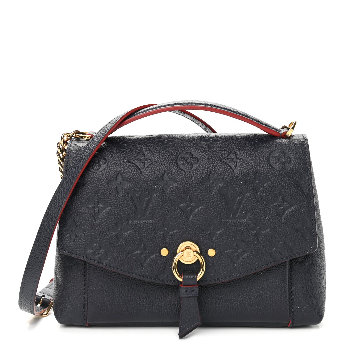 Empreinte Blanche BB Marine Rouge