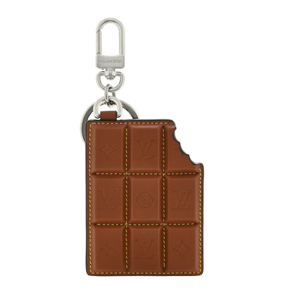 Louis Vuitton Monogram LV Chocolate Bar Bag Charm Key Holder 1 of 3