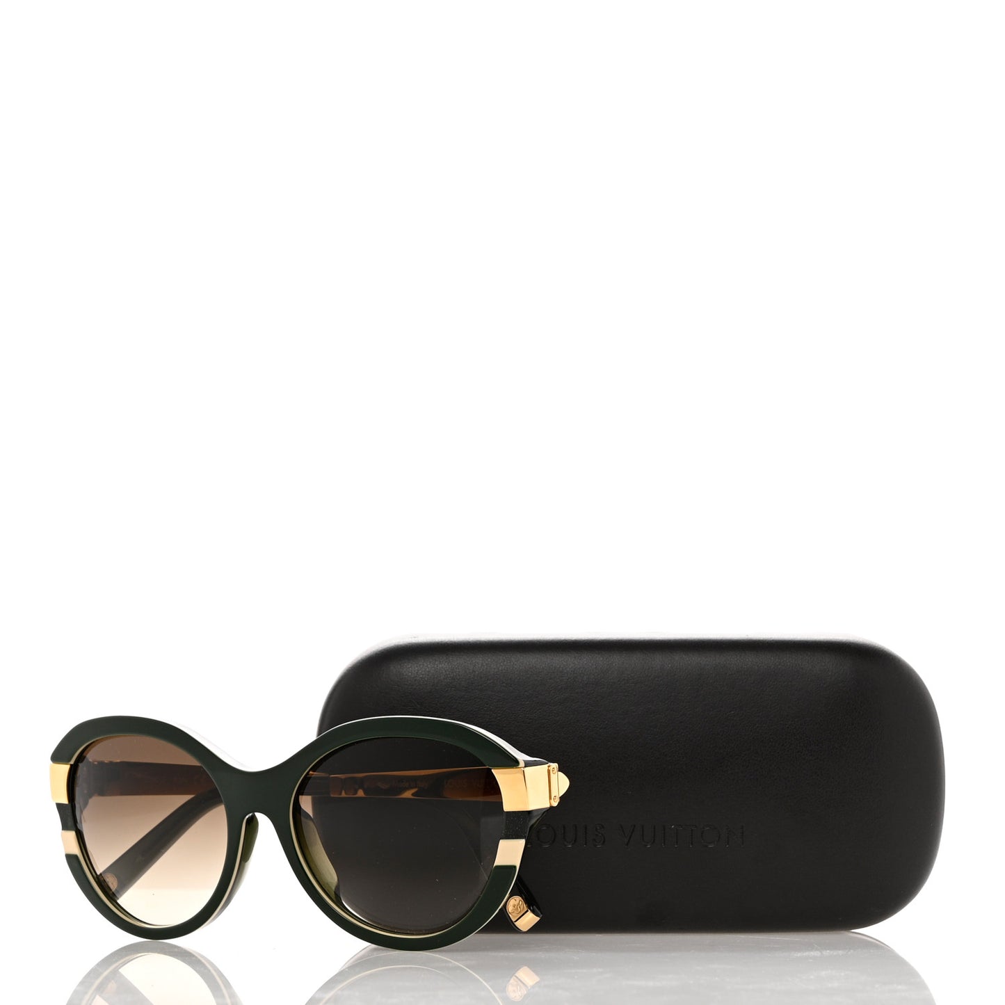 Petit Soupcon Cat Eye Sunglasses Z0801E Green