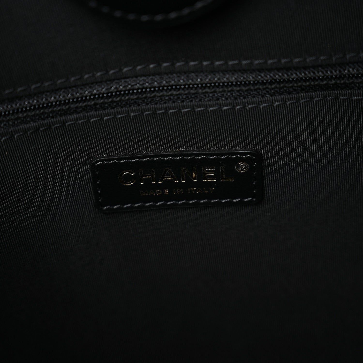 Chanel Aged Calfskin Small Charms Deauville Tote Black 6 of 11