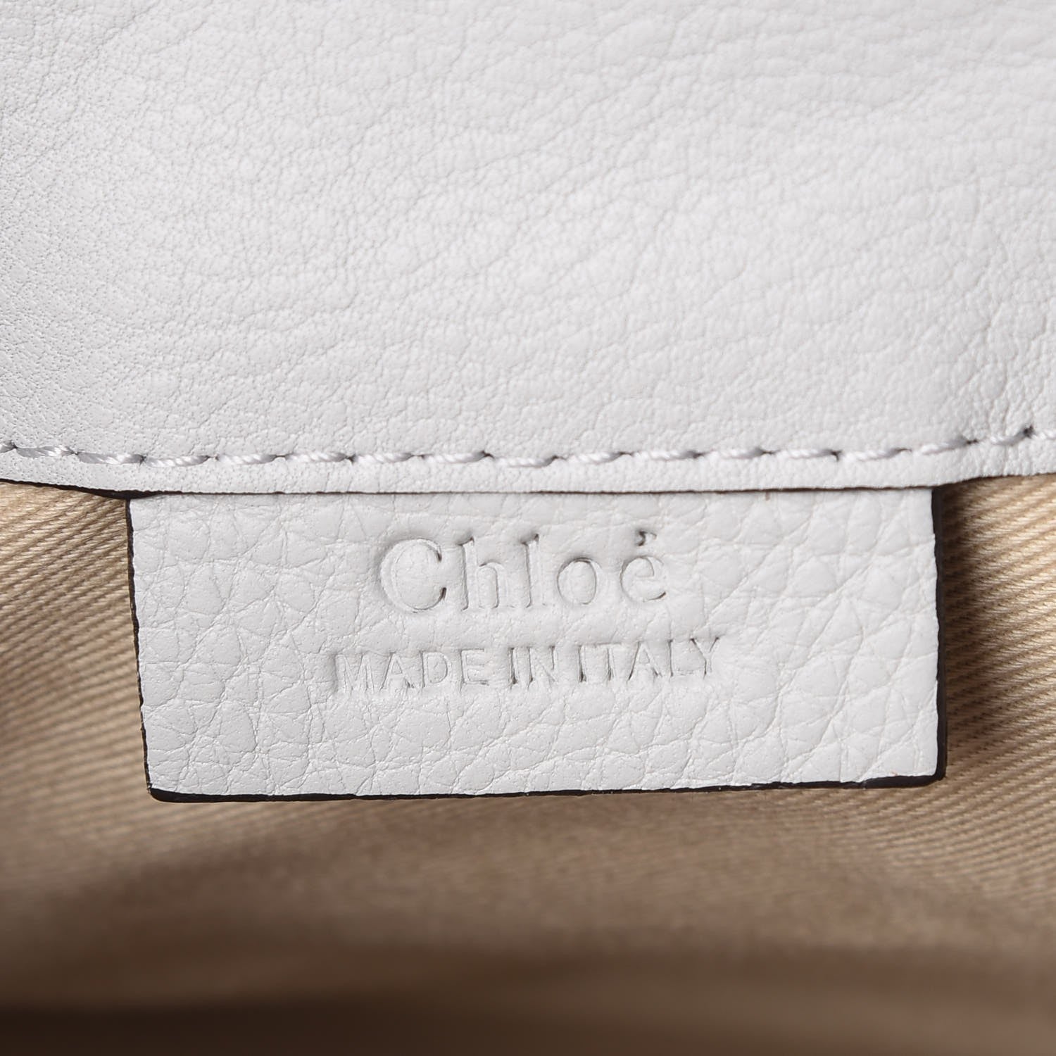 Chloe Suede Calfskin Mini Faye Backpack Airy Grey 6 of 7