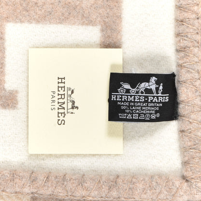 Hermes Wool Cashmere Avalon III Blanket Coco Camomille 3 of 3