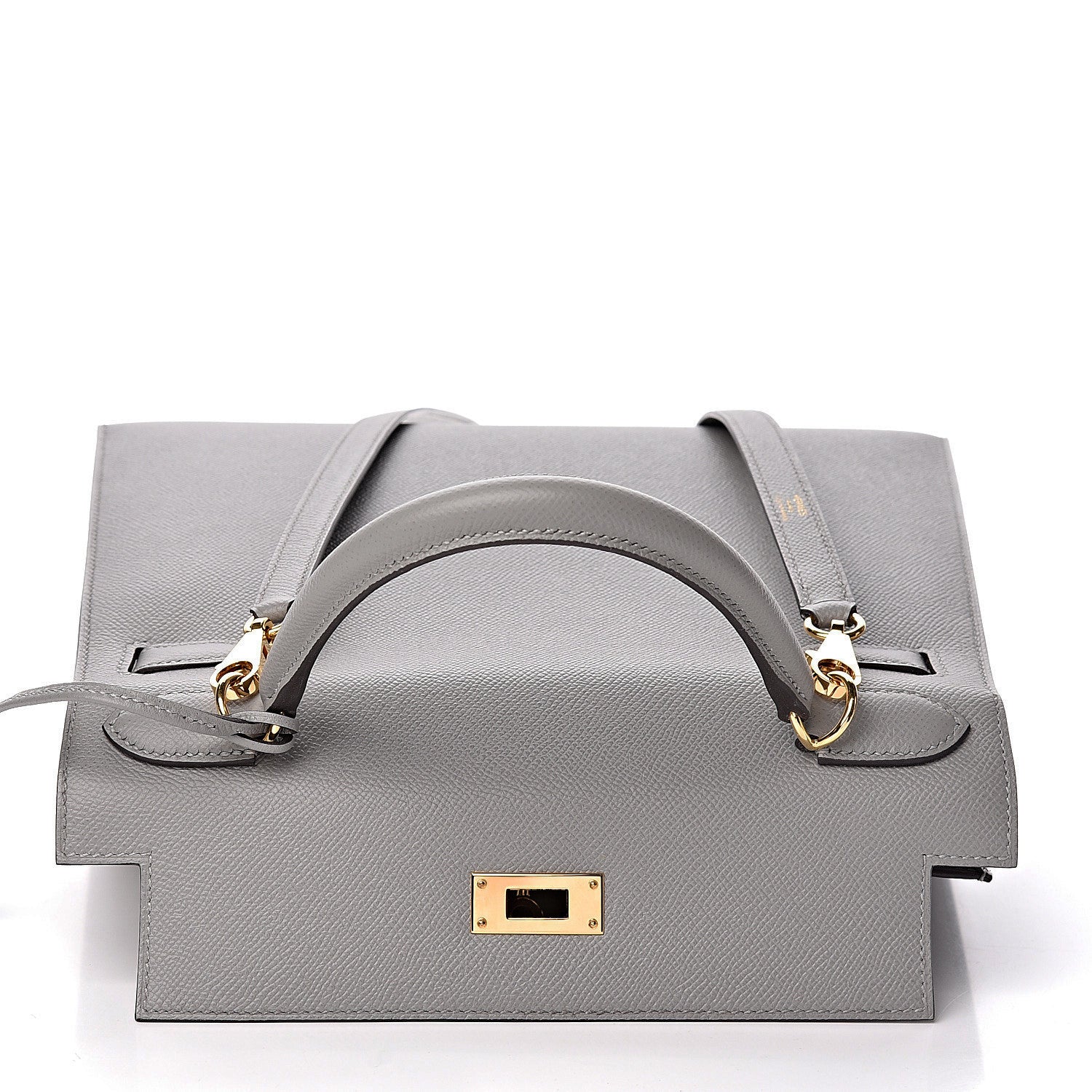 Hermes Epsom Kelly Sellier 28 Gris Mouette 20 of 39