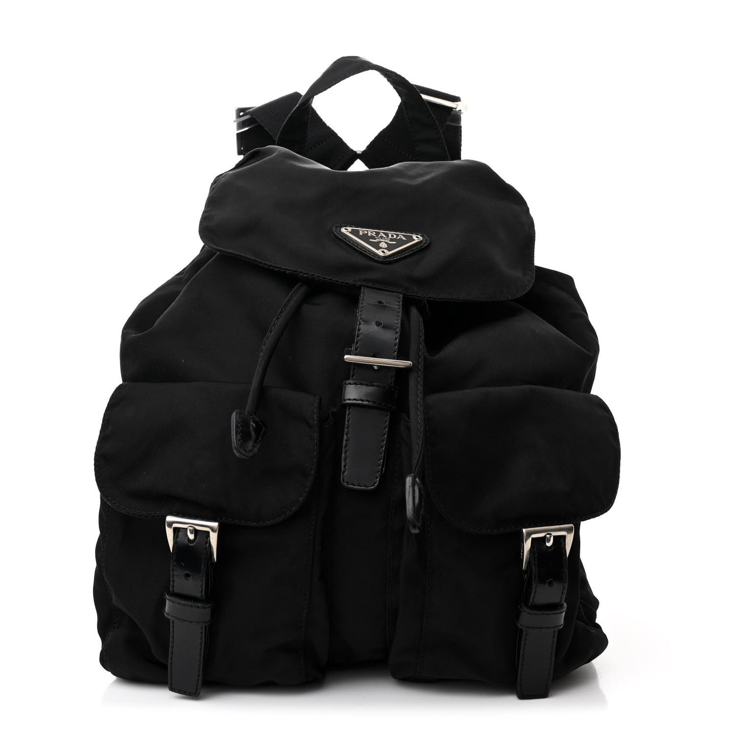 Tessuto Nylon Vela Small Backpack Black