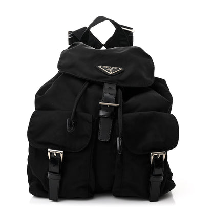 Prada Tessuto Nylon Vela Small Backpack Black 1 of 9