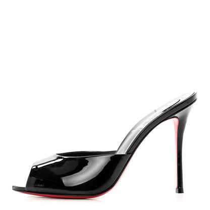 Christian Louboutin Patent Me Dolly 100 Sandals 40 Black 1 of 8
