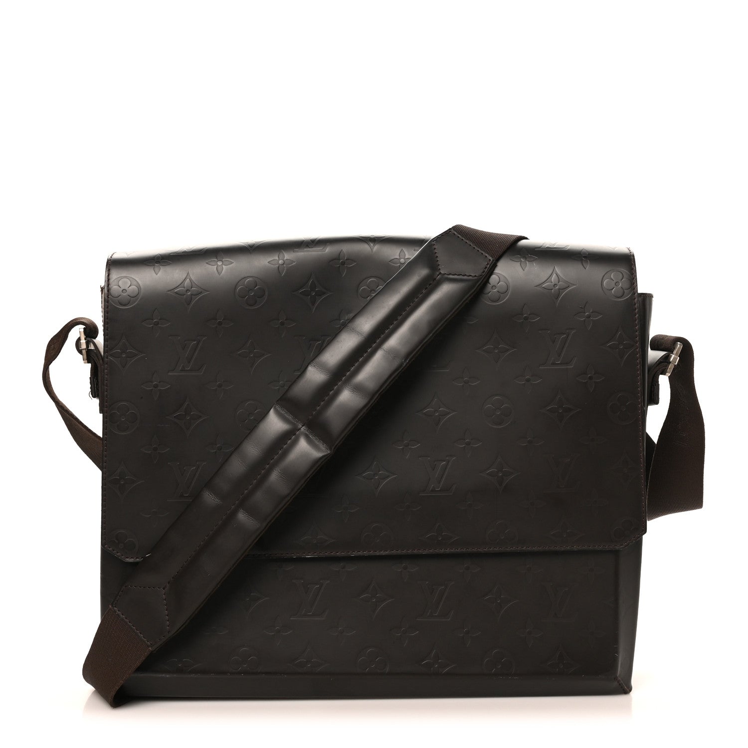 Louis Vuitton Monogram Glace Fonzie Messenger Bag Cafe 1 of 10