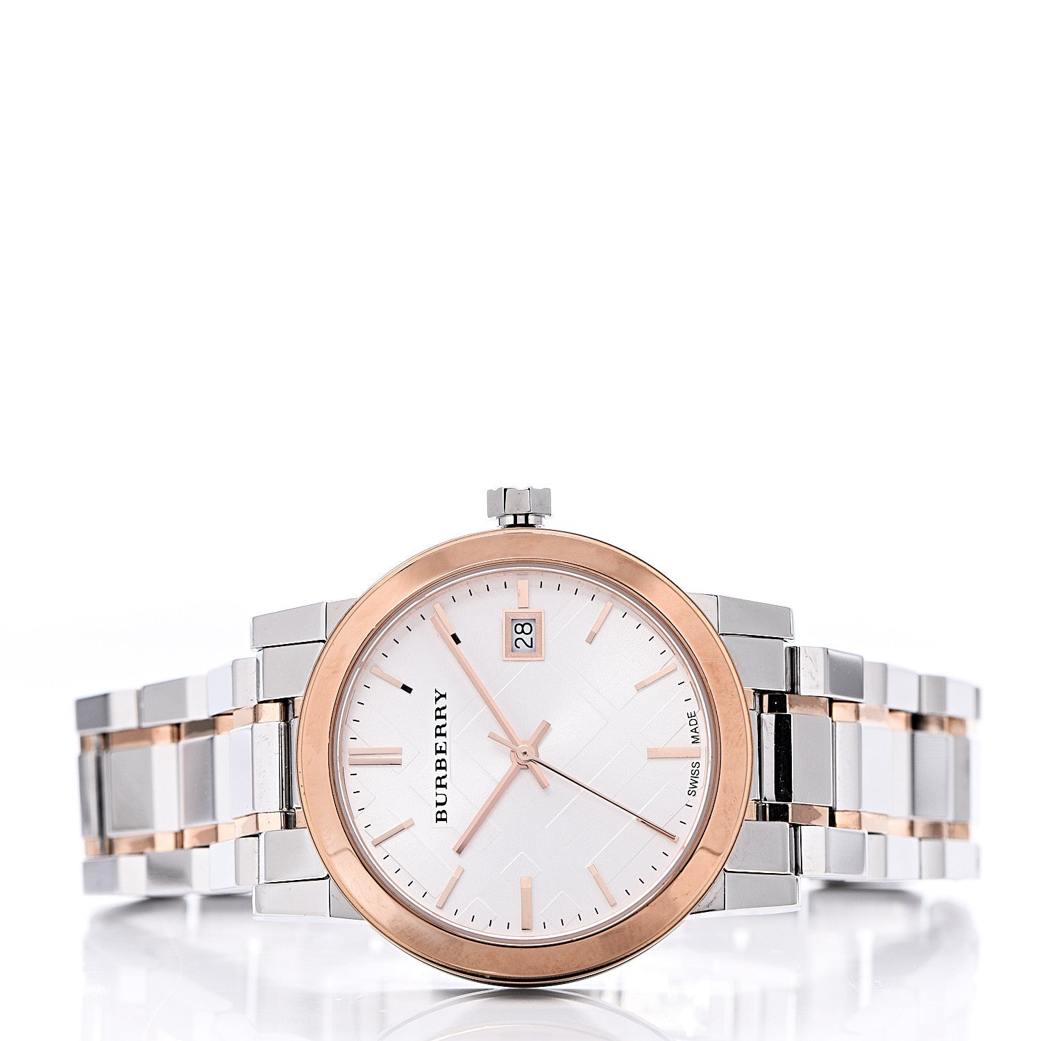 Burberry Stainless Steel 34mm The City Quartz Watch BU9105 3 of 11