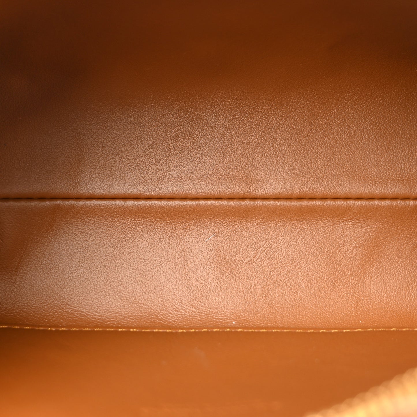 Suede Intrecciato Concert Pouch Amber