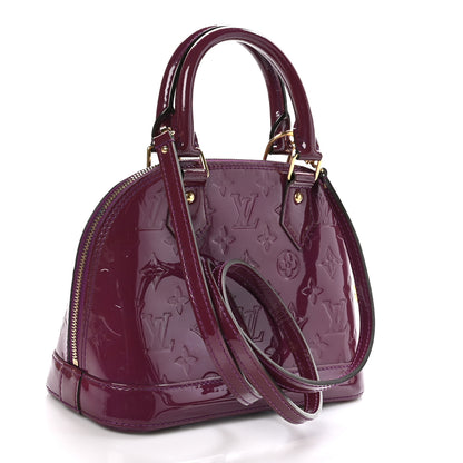 Louis Vuitton Vernis Alma BB Amethyste 3 of 10