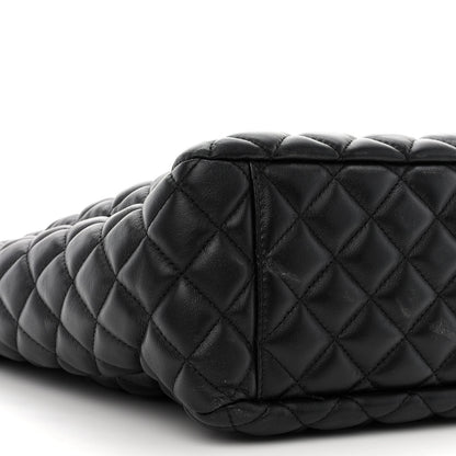 Versace Nappa Quilted La Medusa Chain Tote Black 9 of 10