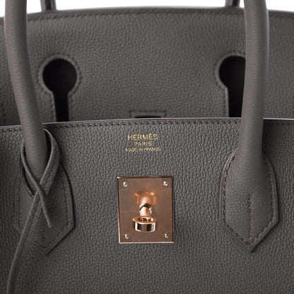 Hermes Togo Birkin 30 Etain 6 of 8