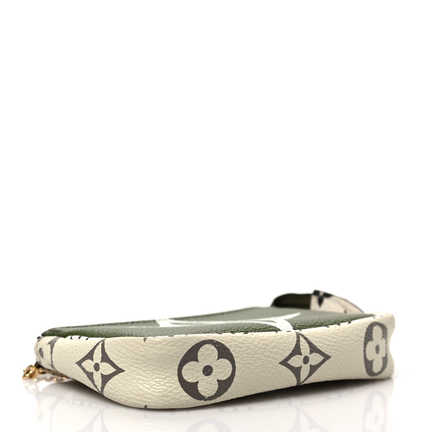 Louis Vuitton Monogram Giant Micro Pochette Accessories Kaki White 3 of 6