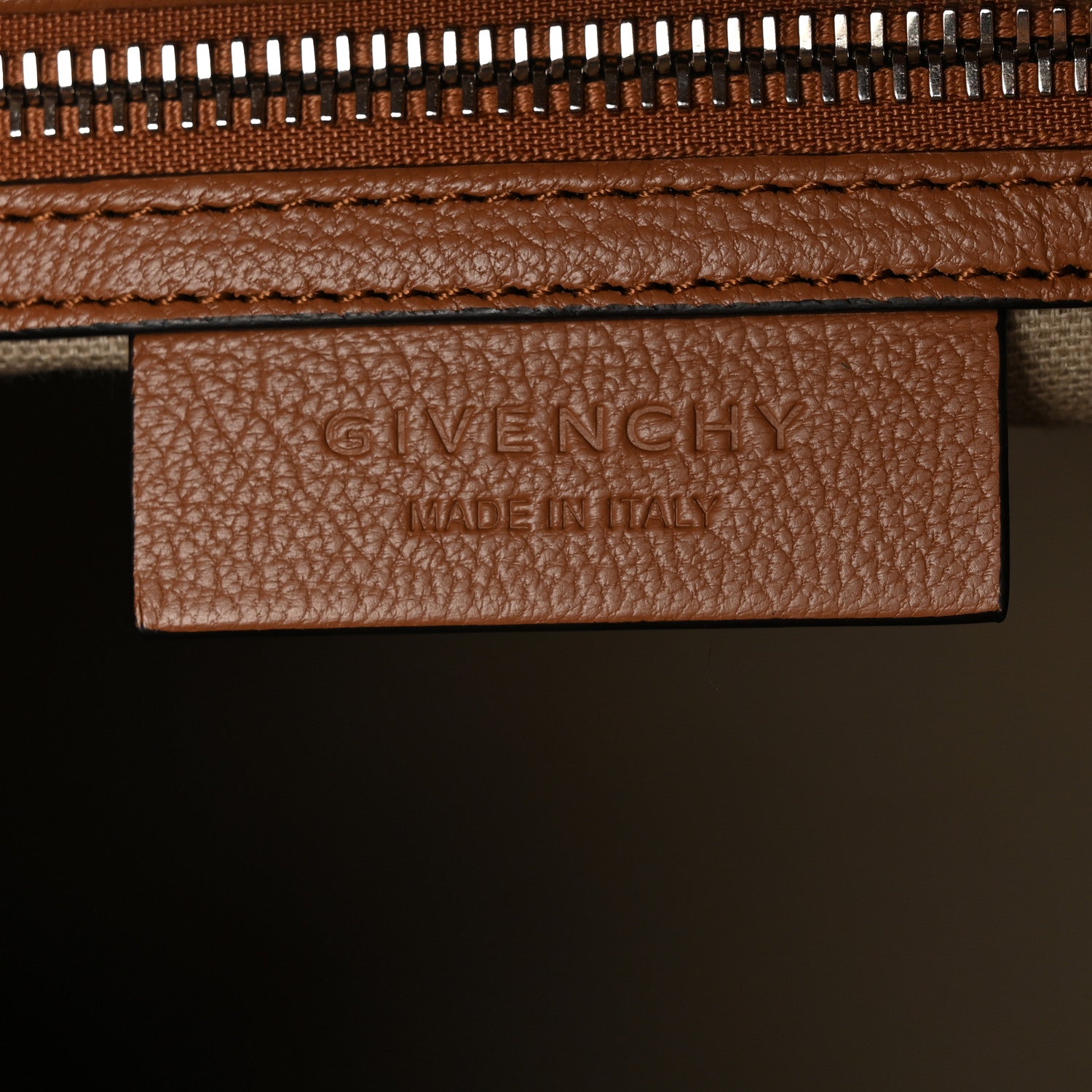 Givenchy Sugar Goatskin Medium Antigona Cognac 6 of 10