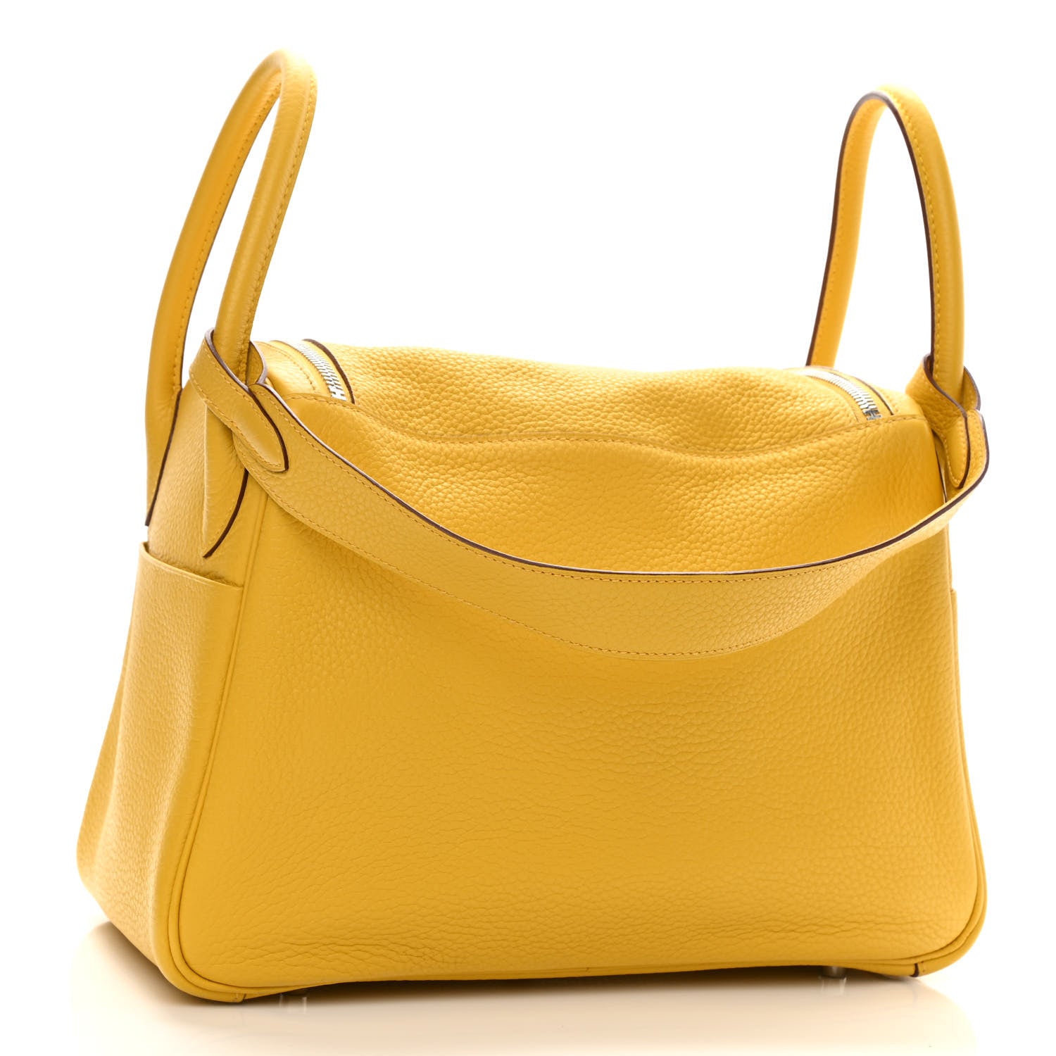 Hermes Taurillon Clemence Lindy 30 Soleil 3 of 9
