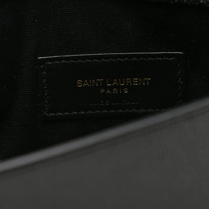 Saint Laurent Grain De Poudre Uptown Pouch Black 7 of 8