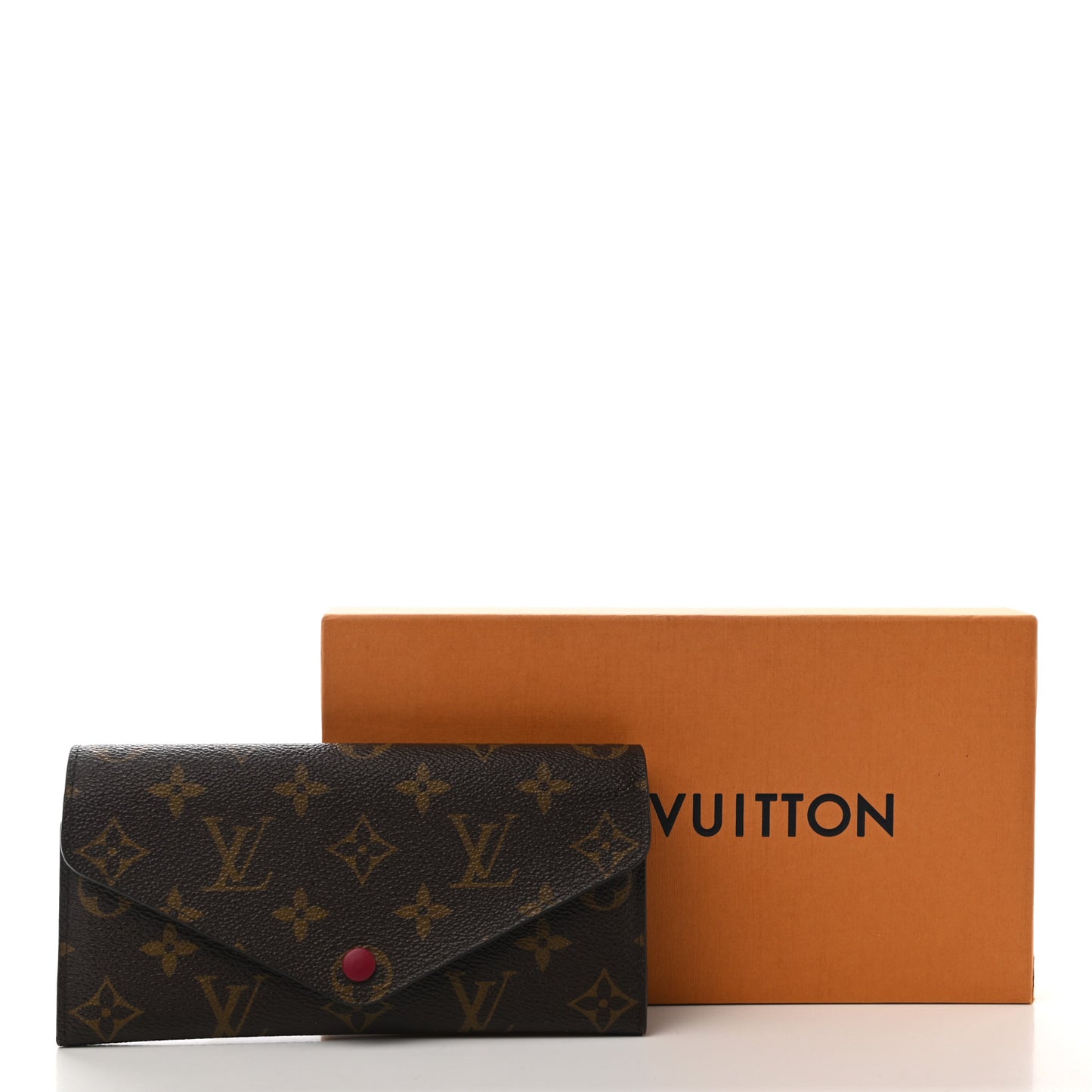 Monogram Josephine Wallet Fuchsia