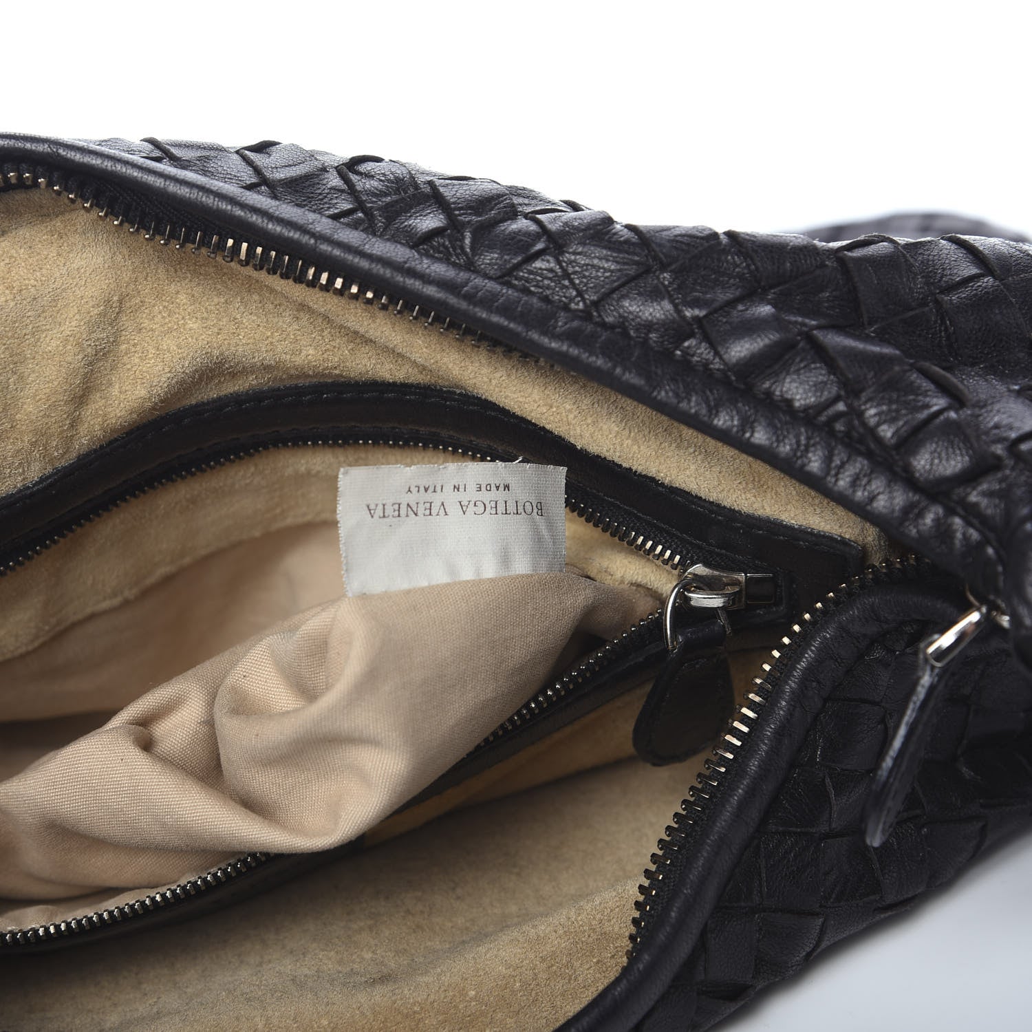 Bottega Veneta Nappa Intrecciato Embossed Medium Veneta Hobo Black 8 of 11
