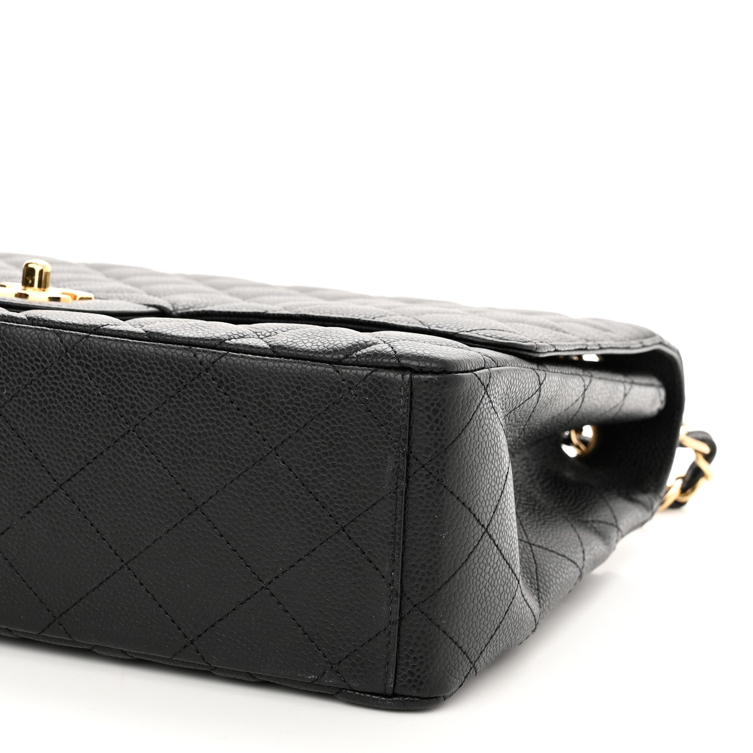 Chanel Caviar Quilted Maxi Single Flap Black 10 of 10