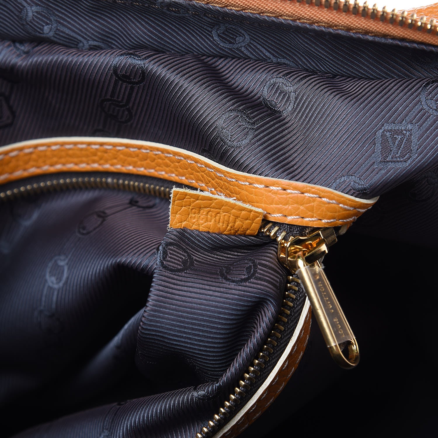 Louis Vuitton Tobago Calfskin Carryall Yellow 7 of 13