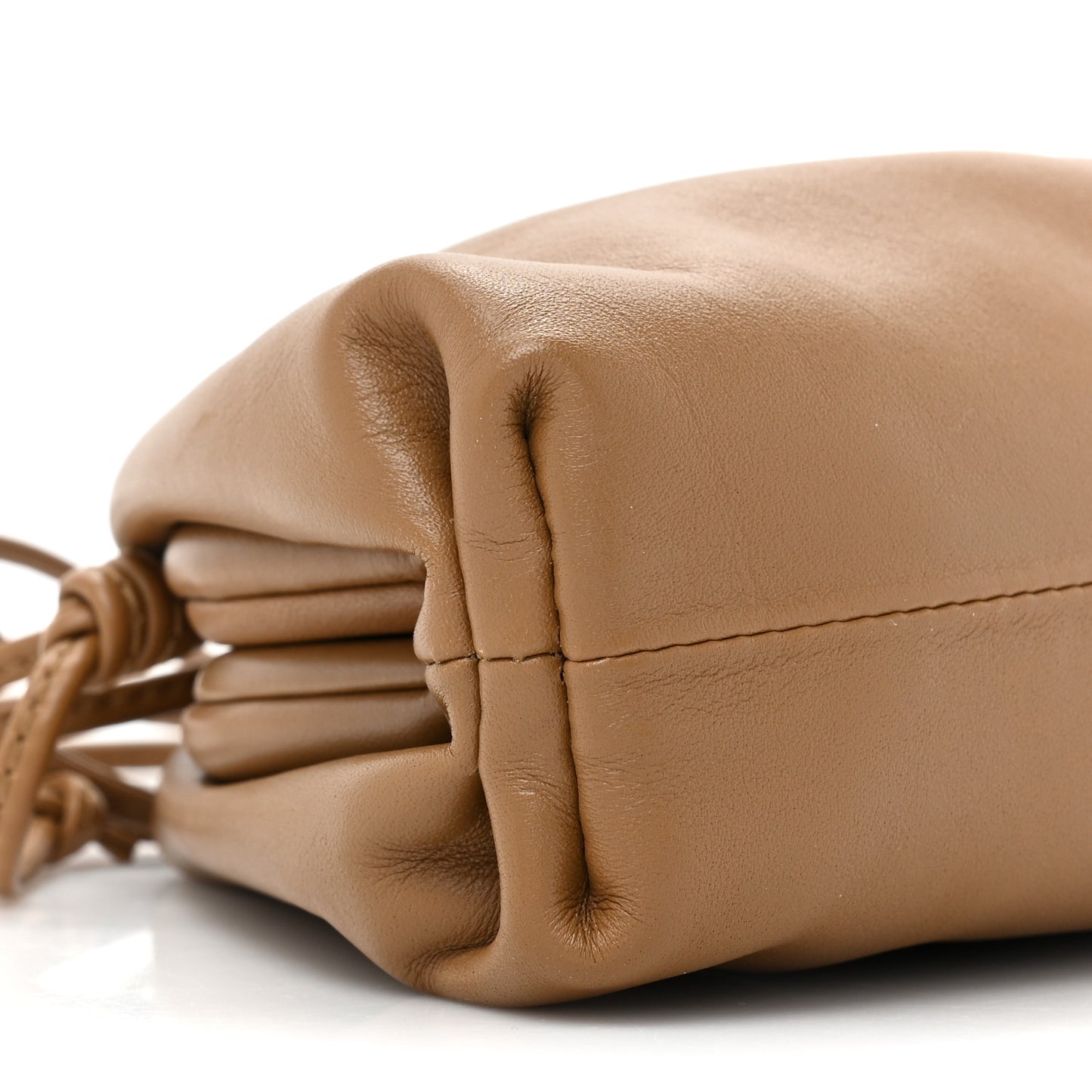 Butter Calfskin The Mini Pouch Cammello