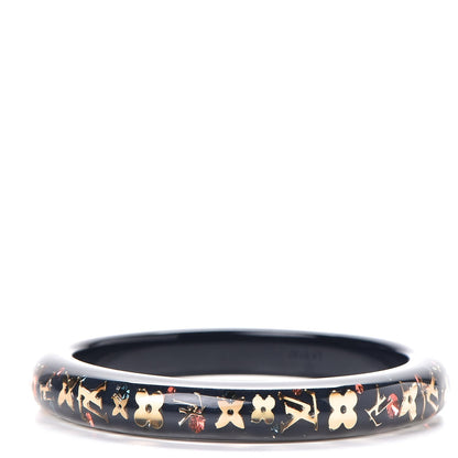 Louis Vuitton Resin Swarovski Medium Inclusion Bracelet PM Navy 3 of 5