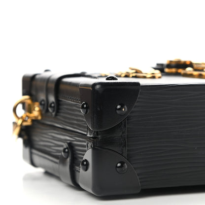 Louis Vuitton Epi Petite Malle Black 8 of 10