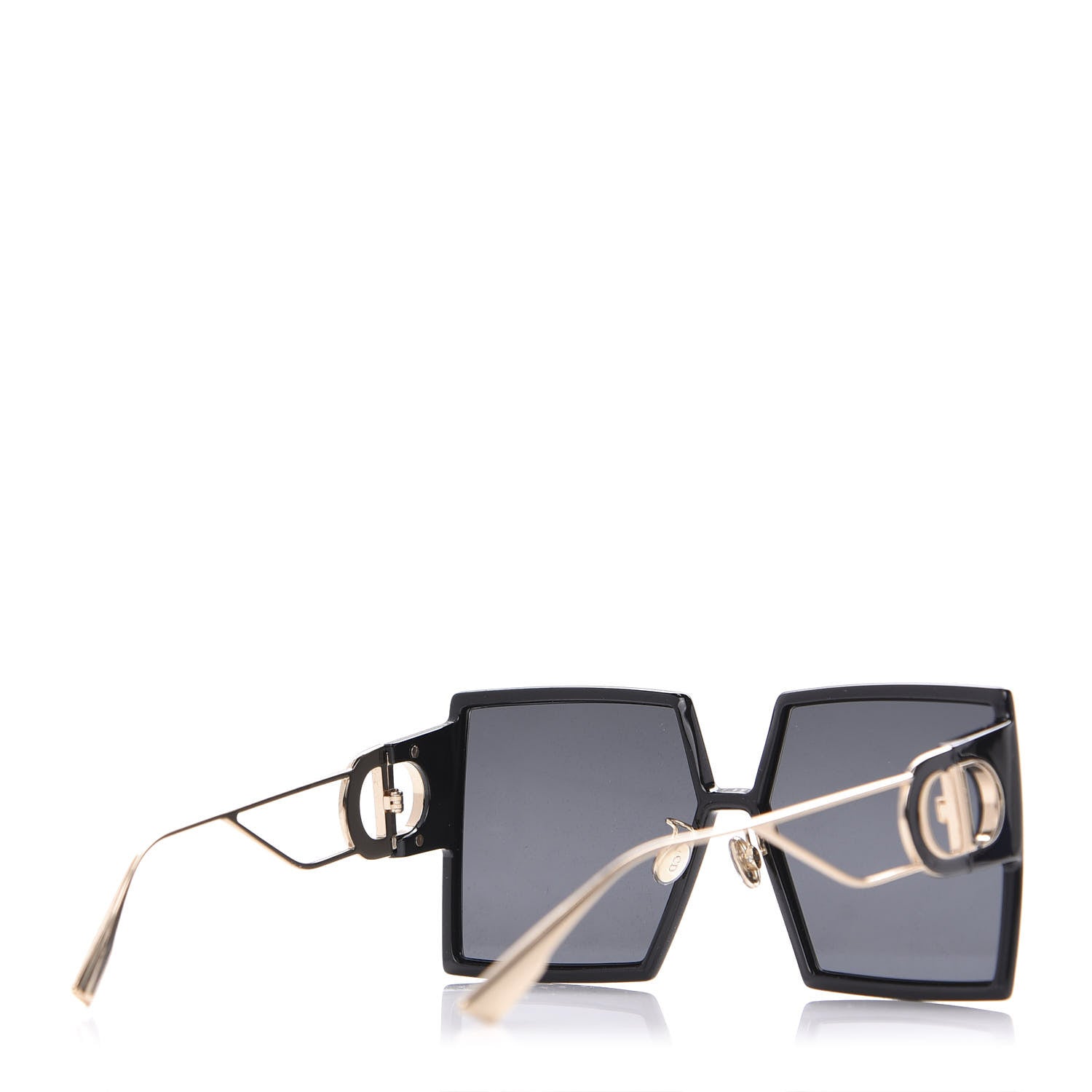 Christian Dior Square 30 Montaigne Sunglasses Black 4 of 13