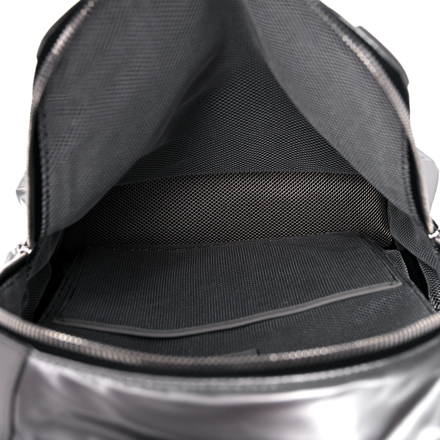 MCM Metallic Medium Jemison Backpack Silver 4 of 9