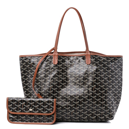 Goyard Goyardine Saint Louis PM Black Gold 1 of 9