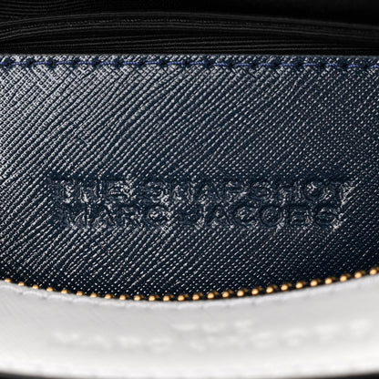 Marc Jacobs Saffiano Small Snapshot Camera Bag Blue Sea 6 of 12