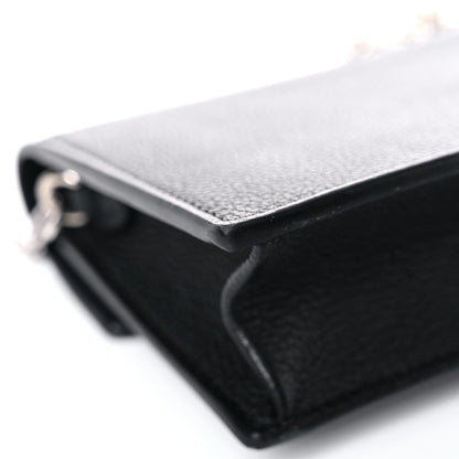 Louis Vuitton Soft Calfskin Mini My Lockme Chain Pochette Black 9 of 11