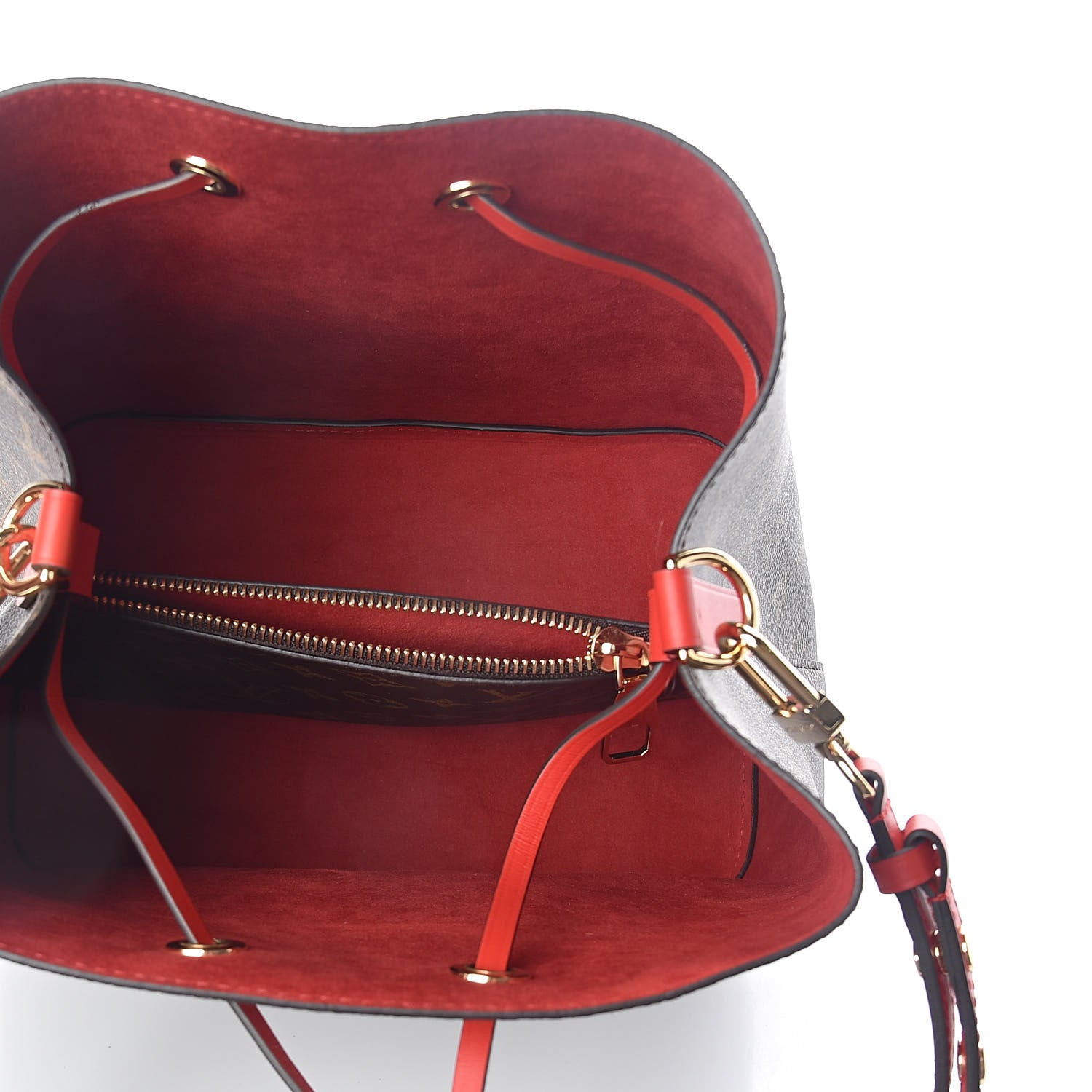 Louis Vuitton Monogram Neonoe MM Coquelicot 6 of 9