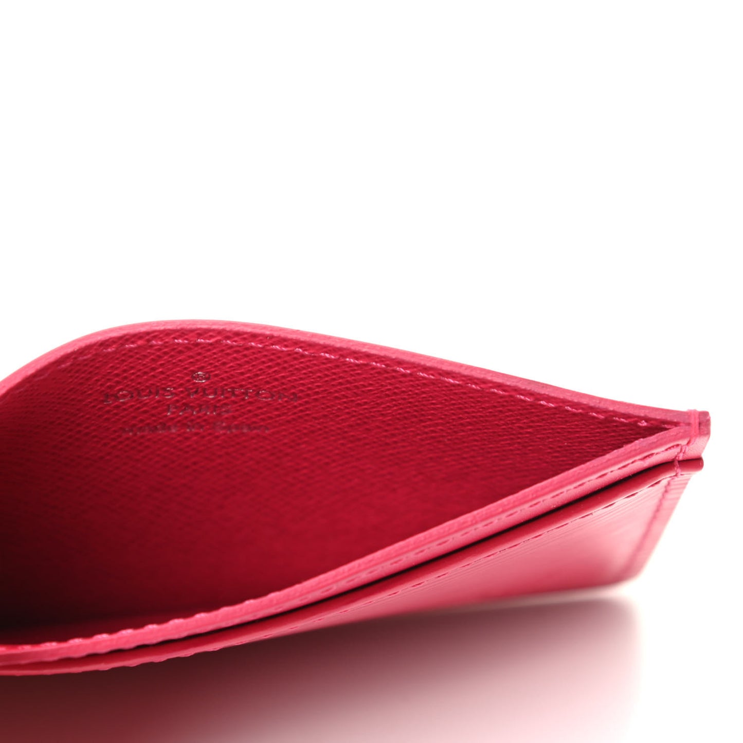 Epi Card Holder Fuchsia