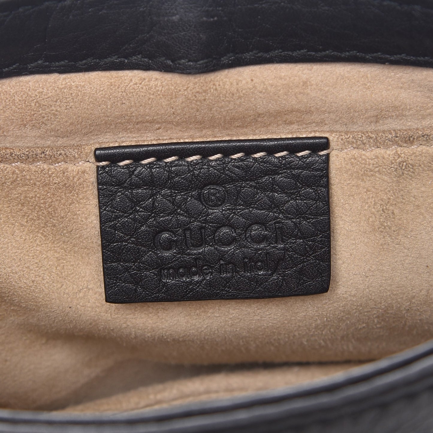 Pebbled Calfskin Small 1973 Chain Shoulder Bag Black