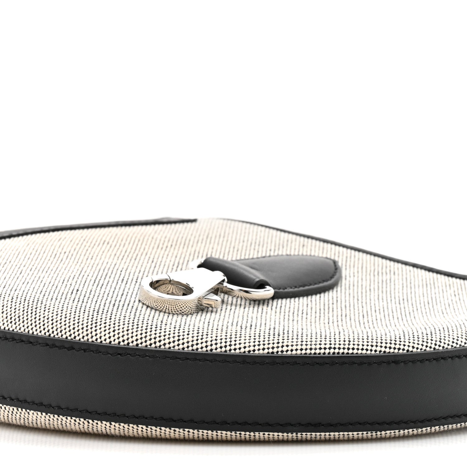 Hermes Canvas Swift P'tit Arcon Ecru Black 9 of 10
